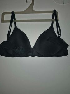 lightly padded Black Bra