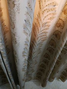 3 Full Door Length Curtains