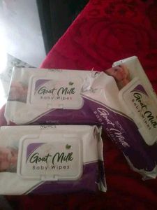 Goat Milk Baby Wipes (3 Pack)