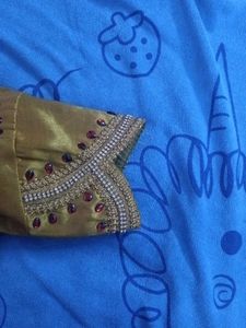 Embroidery and stone Blouse