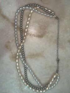 Pearl 3 Strand Necklace