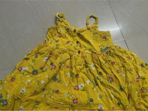 Floral Yellow Dress