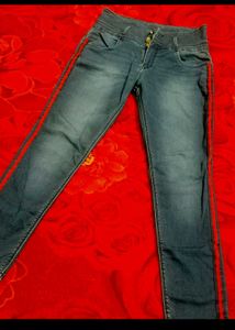 Blue Wash Denim Jeans