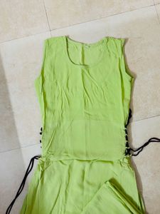 Green Kurta Set