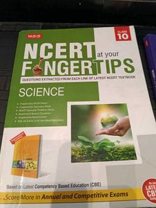 MTG NCERT FINGERTIPS - Class 10 Maths &amp; Science