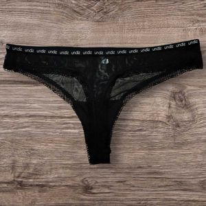 Undiz Black Thong