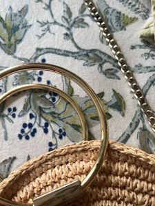 Rare H&amp;M Braided Straw Shoulder Bag