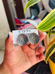 German Silver Earrings