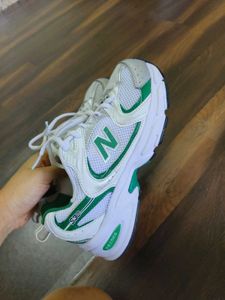 New Balance 530 White Green Sneakers