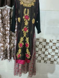 Women Designer Side Loop And Dori Kurti