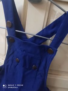 Blue Jumper Dress
