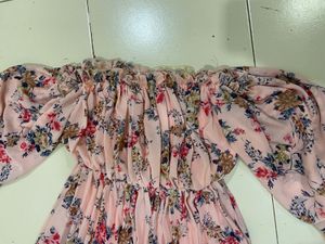 Floral Off-Shoulder Dress