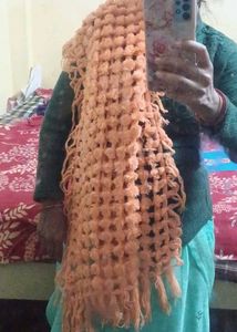 Handmade Knitted Woolen stole