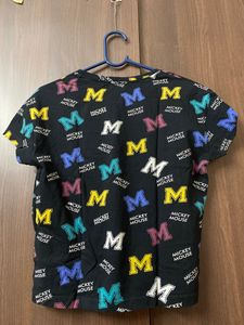 Max Disney Print Black Tshirt