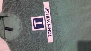 Tommy Hilfiger Green Long Sleeve Tee