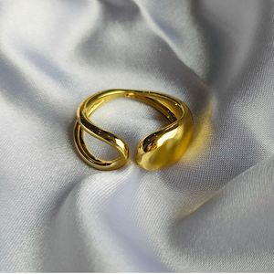 Amara Twin-End Ring- Adjustable