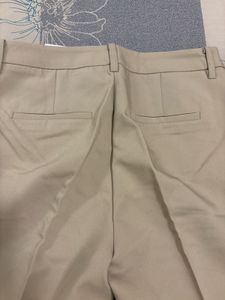 Women Beige Trousers Vero Moda Comfy Business Pant