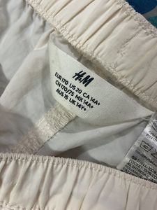 H&amp;M  Parachute Pants With Adjustable  Waist