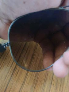 Ray Ban Aviators In Brown Ombre Shade