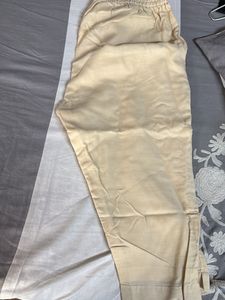 Brown Embroidered Kurta set with madhubani dupatta