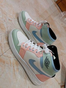 Nike Pink Air Jordan 1 Sneakers