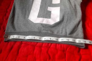 Grey Crop Top Hoodie Women&#39;s Casual Winter Wear M