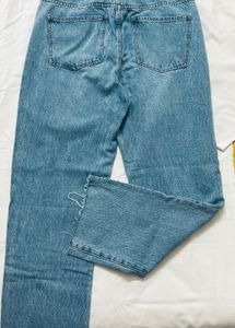 Light blue Wide Leg Jeans -NEW; UK brand