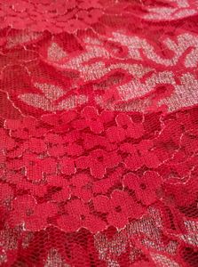 Designer Red Net Koti