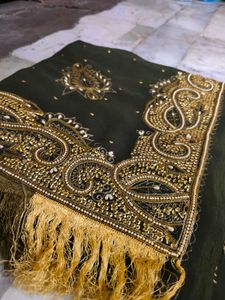 Aari Tari Work Saree 🧿