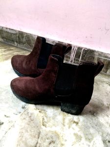 Brown Coffee Colour Boots
