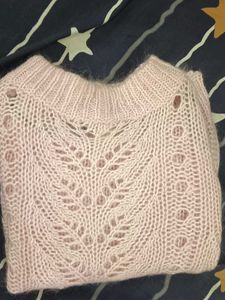 Pink Knit Sweater
