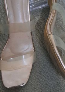 Transparent Slip On Sandal