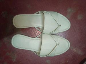 Floresent Green Slippers Zara