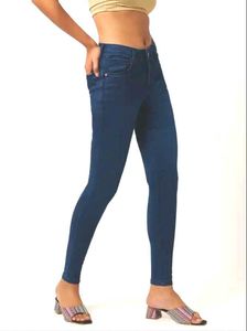 Women Blue Skinny Jeans