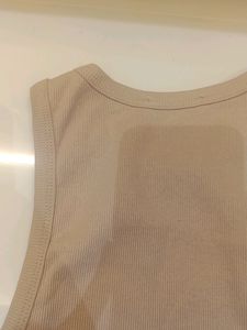 Zara Inspired Beige Tank Top