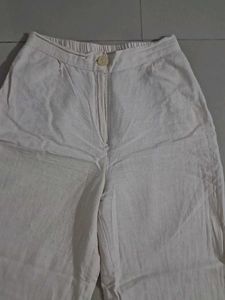 Embroidered Wide Leg Pants