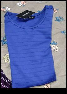 Balloon Sleves Full Length Top No Coins M Size