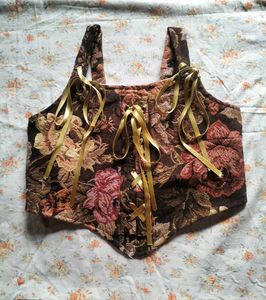 Floral Corset Top New