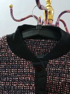 Tweed Style Jacket / Coat