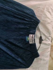 Ombre Pleated Wide Leg Pants