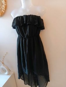 Forever 21 High low Strapless Dress