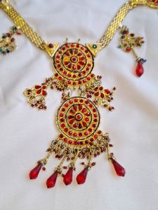 Red And Gold Kamarbandh