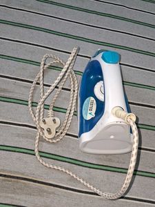Iron - Blue and White