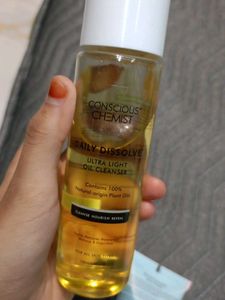 Chemist Oil Cleanser And Glamveda Rice Face Wash