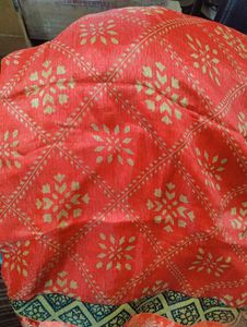 Saari With Blouse