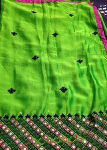 Multi Color Mirror Saree