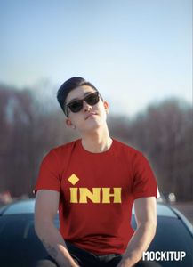 Red INH Graphic Tee