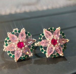 floral Toe Rings pure silver