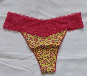 Beautiful Cotton Panty With Lace Detail