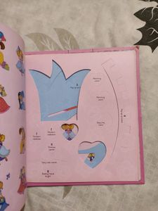 Princess Craft Book For Girls (Hard Cover Spiral)